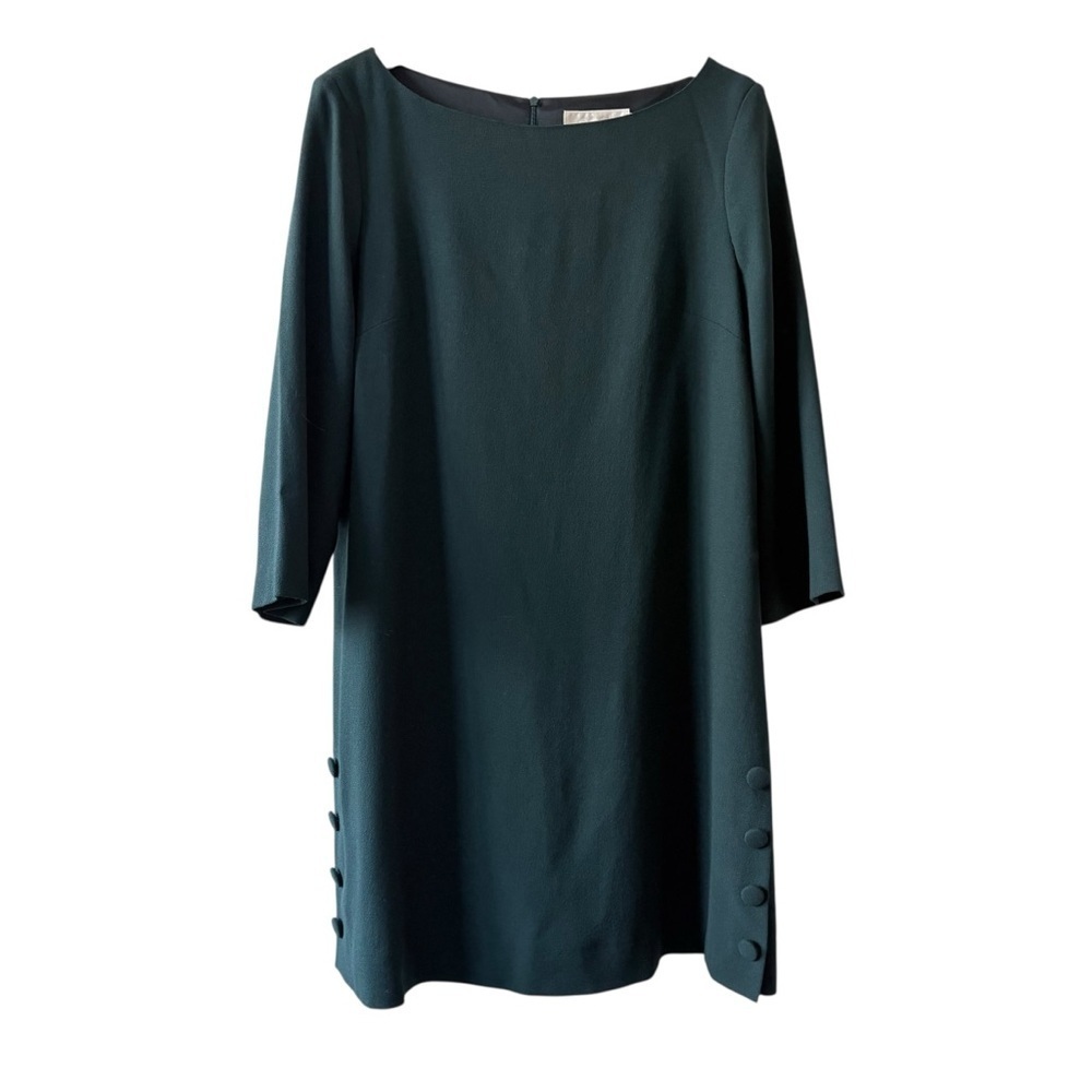 Goat Harlow Tunic Wool Crepe Dress